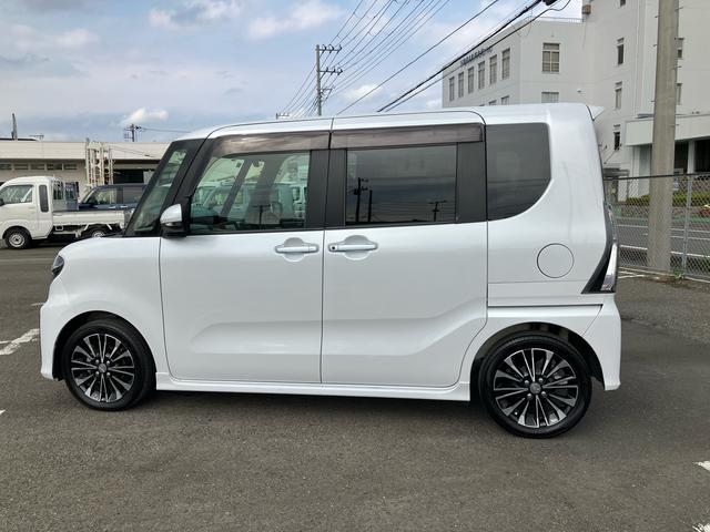 タントカスタムＲＳターボ　ナビ／ＢＴ／ＤＴＶ／ＤＩＳＣ／バックカメラ／ステアリングスイッチ　ＥＴＣ　両側パワスラ　ＬＥＤヘッド＆フォグランプ　１５インチアルミ　シートヒーター　クルコン　衝突被害軽減ブレーキ（千葉県）の中古車