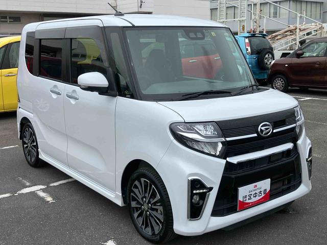 タントカスタムＲＳセレクションターボ　９型ナビ　全周囲カメラ　ドラレコ　ＥＴＣ　アダプティブドライビングビーム　ＬＥＤヘッドライト＆フォグ　オートライト　両側電動スライドドア　アダプティブクルコン　シートヒーター　コ−ナ−センサー（千葉県）の中古車