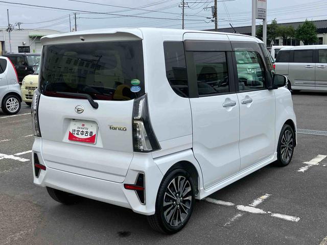 タントカスタムＲＳセレクションターボ　９型ナビ　全周囲カメラ　ドラレコ　ＥＴＣ　アダプティブドライビングビーム　ＬＥＤヘッドライト＆フォグ　オートライト　両側電動スライドドア　アダプティブクルコン　シートヒーター　コ−ナ−センサー（千葉県）の中古車