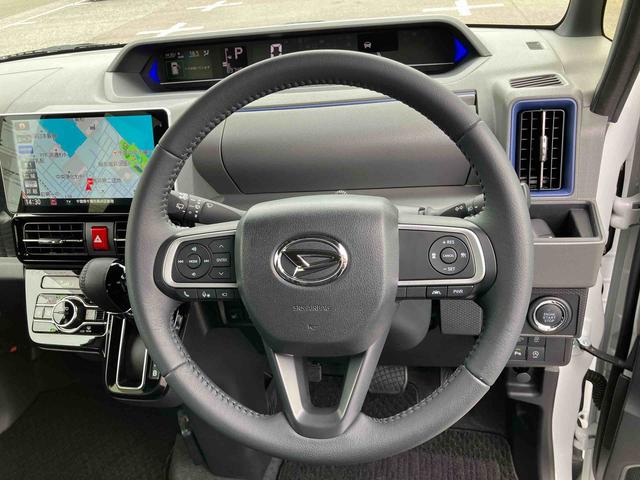 タントカスタムＲＳセレクションターボ　９型ナビ　全周囲カメラ　ドラレコ　ＥＴＣ　アダプティブドライビングビーム　ＬＥＤヘッドライト＆フォグ　オートライト　両側電動スライドドア　アダプティブクルコン　シートヒーター　コ−ナ−センサー（千葉県）の中古車
