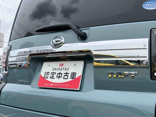 タフトＧナビ　地デジ・ＣＤ・ＤＶＤ・ＢＴ　ガラスルーフ　全周囲カメラ　ドラレコ　アダプティブドライビングビーム　ＬＥＤヘッドランプ＆フォグ　オートライト　シートヒーター　電動駐車ブレーキ　革巻ステア＆シフト（千葉県）の中古車