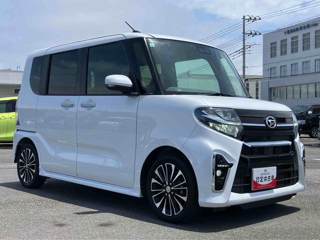 タントカスタムＲＳターボ　９型ナビ・ＴＶ・ＤＶＤ・ＵＳＢ・ＢＴ　Ｂカメラ　ドラレコ　ＥＴＣ　アダプティブドライビングビーム　オートライト　両側電動スライド　ＬＥＤヘッドライト＆フォグ　シートヒーター　コ−ナ−センサー（千葉県）の中古車
