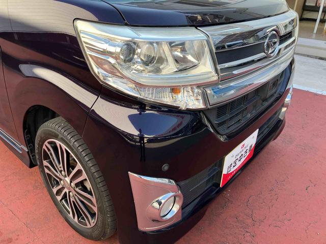 タントカスタムＲＳ　ＳＡ低速域衝突被害軽減ブレーキ・ナビ・コーナーセンサー・両側パワースライドドア・キーフリー・アルミ・オートエアコン・（千葉県）の中古車