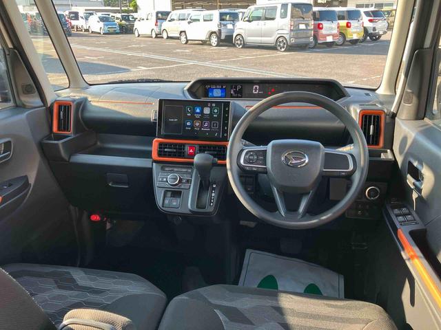 タントファンクロス　４ＷＤ４ＷＤ　９型ＤＰオーディオ／ＢＴ／ＴＶ／バックカメラ／ステアリングスイッチ　前後ドラレコ　ルーフレール　両側パワスラ　１４インチアルミ　シートヒーター　ＬＥＤヘッド＆フォグランプ　衝突被害軽減ブレーキ（千葉県）の中古車