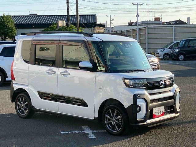 タントファンクロス　４ＷＤ４ＷＤ　９型ＤＰオーディオ／ＢＴ／ＴＶ／バックカメラ／ステアリングスイッチ　前後ドラレコ　ルーフレール　両側パワスラ　１４インチアルミ　シートヒーター　ＬＥＤヘッド＆フォグランプ　衝突被害軽減ブレーキ（千葉県）の中古車