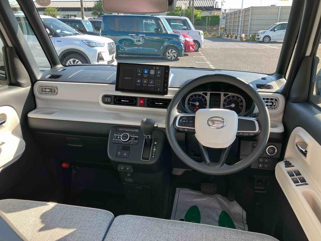 ムーヴキャンバスストライプスＧ９型ＤＰオーディオ／ＢＴ／ＴＶ／バックカメラ／ステアスイッチ　ワイヤレス充電　両側パワスラ　ＬＥＤヘッド＆フォグランプ　シートヒーター　保温カップホルダー　電動駐車ブレーキ　衝突被害軽減ブレーキ（千葉県）の中古車