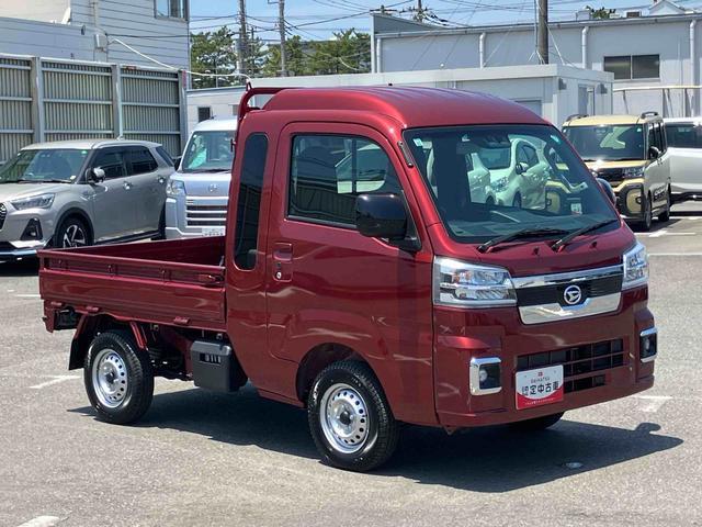 ハイゼットトラックジャンボエクストラ　４ＷＤ電子制御４ＷＤ　ＣＶＴ　スーパーデフロック　ＬＥＤヘッド＆フォグランプ　ＬＥＤ荷台灯　プッシュボタンスタート　電格ドアミラー　オーバーヘッドシェルフ　コーナーセンサー　衝突被害軽減ブレーキ（千葉県）の中古車