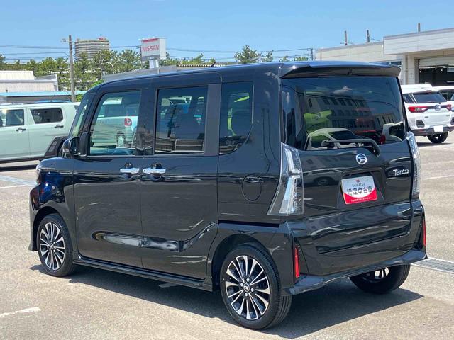 タントカスタムＲＳターボエンジン　１５インチアルミ　バックカメラ　両側電動スライドドア　シートヒーター　電動駐車ブレーキ　ＬＥＤライト＆フォグ　上下２段調節式デッキボード　コーナーセンサー　衝突被害軽減ブレーキ（千葉県）の中古車