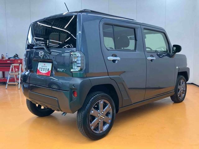 タフトＧターボガラスルーフトップ　アダプティブクルーズコントロール　前席シートヒーター　チルトステアリング　運転席シートリフター　ホールド機能付き電動パーキングブレーキ　オートライト　オートハイビーム（千葉県）の中古車