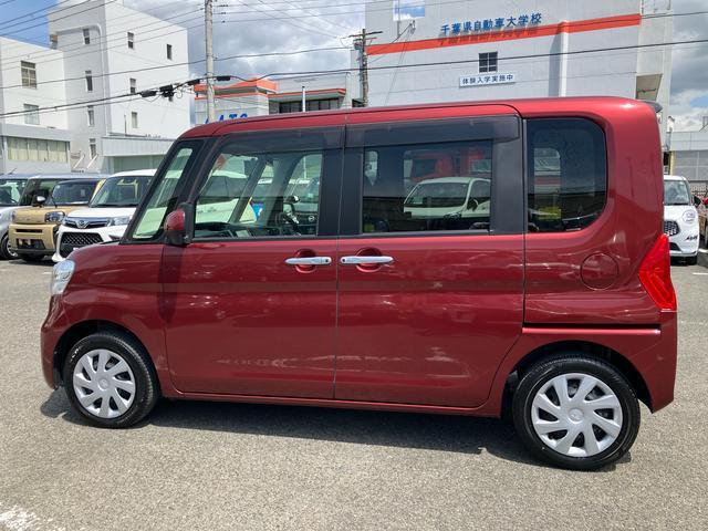 タントＸナビ／ＢＴ／ＴＶ／ＣＤ／ＤＶＤ／バックカメラ／ステアリングスイッチ　ＥＴＣ　黒内装　左側パワスラ　プッシュボタンスターター　オートエアコン　電動格納ドアミラー　アイドリングストップ　横滑り防止装置（千葉県）の中古車