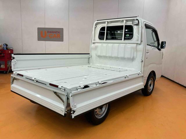 ハイゼットトラックエクストラ　４ＷＤＣＤラジオチューナー　ＡＵＸ接続　フォグランプ　大型荷台作業灯　キー照明　テールゲートチェーン　ゲートプロテクター　ガードフレームプロテクター　パワーウインドウ　助手席シートバックポケット（千葉県）の中古車