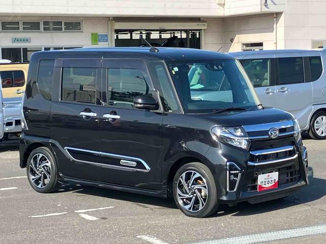 タントカスタムＲＳスタイルセレクションターボ　ナビ／ＢＴ／ＴＶ／ＤＩＳＣ／バックカメラ／ステアスイッチ　前後ドラレコ　ＥＴＣ　両側パワスラ　ＬＥＤヘッド＆フォグ　１５インチアルミ　サイドガーニッシュ　シートヒーター　衝突被害軽減ブレーキ（千葉県）の中古車
