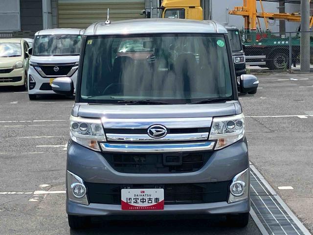 タントカスタムＲＳ　スマートセレクションＳＡ８型ナビ／ＢＴ／ＴＶ／ＤＩＳＣ／バックカメラ／ステアリングスイッチ　フロントグリルイルミ　両側パワスラ　ＬＥＤヘッドライト　ハロゲンフォグランプ　１５インチアルミ　衝突被害軽減ブレーキ（千葉県）の中古車