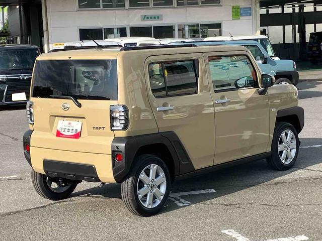 タフトＧナビ／ＢＴ／ＤＴＶ／ＤＩＳＣ／バックカメラ／ステアリングスイッチ　ガラスルーフ　ルーフレール　１５インチアルミ　シートヒーター　ＬＥＤヘッドライト＆フォグランプ　電動駐車ブレーキ　衝突被害軽減ブレーキ（千葉県）の中古車