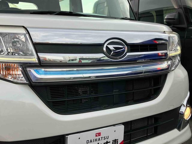 タントカスタムＲＳターボ　ナビ／ＢＴ／ＴＶ／ＣＤ　ＥＴＣ　フロントグリルイルミ　ＬＥＤヘッドライト　ハロゲンフォグ　１５インチアルミ　両側電動スライドドア　プッシュボタンスターター　衝突被害軽減ブレーキ（千葉県）の中古車