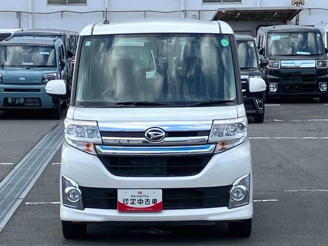 タントカスタムＲＳターボ　ナビ／ＢＴ／ＴＶ／ＣＤ　ＥＴＣ　フロントグリルイルミ　ＬＥＤヘッドライト　ハロゲンフォグ　１５インチアルミ　両側電動スライドドア　プッシュボタンスターター　衝突被害軽減ブレーキ（千葉県）の中古車