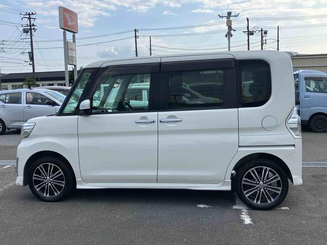 タントカスタムＲＳターボ　ナビ／ＢＴ／ＴＶ／ＣＤ　ＥＴＣ　フロントグリルイルミ　ＬＥＤヘッドライト　ハロゲンフォグ　１５インチアルミ　両側電動スライドドア　プッシュボタンスターター　衝突被害軽減ブレーキ（千葉県）の中古車