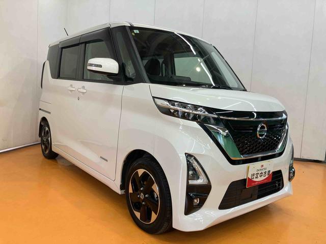 ルークスハイウェイスター　Ｘアラウンドビューモニター　フルセグナビ　ブルートゥース対応　ＵＳＢ接続　フロントドライブレコーダー　ビルトインＥＴＣ　リヤシーリングファン　左側電動スライドドア　助手席シートアンダートレイ（千葉県）の中古車