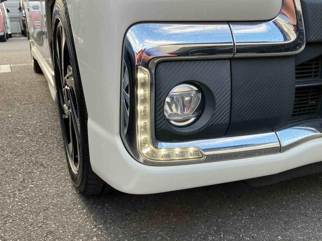 タントカスタムＲＳ　トップエディションＶＳ　ＳＡIIIターボ　８型ナビ／ＢＴ／ＤＴＶ／ＤＩＳＣ／全周囲カメラ／ステアスイッチ　後席モニター　前ドラレコ　ＥＴＣ　フロントグリルイルミ　両側パワスラ　ＬＥＤヘッド＆フォグ　シートヒーター　衝突被害軽減ブレーキ（千葉県）の中古車