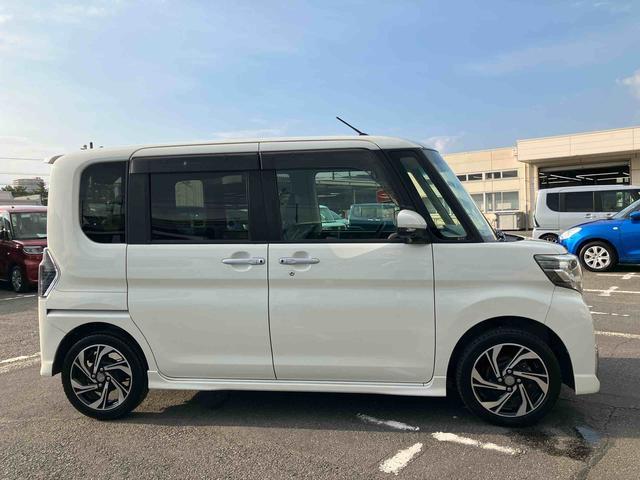 タントカスタムＲＳ　トップエディションＶＳ　ＳＡIIIターボ　８型ナビ／ＢＴ／ＤＴＶ／ＤＩＳＣ／全周囲カメラ／ステアスイッチ　後席モニター　前ドラレコ　ＥＴＣ　フロントグリルイルミ　両側パワスラ　ＬＥＤヘッド＆フォグ　シートヒーター　衝突被害軽減ブレーキ（千葉県）の中古車