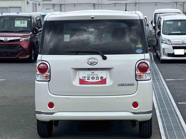 ムーヴキャンバスＧメイクアップリミテッド　ＳＡIII８型ナビ／ＢＴ／ＤＴＶ／ＤＩＳＣ／全周囲カメラ／ステアリングスイッチ　前ドラレコ　ＥＴＣ　両側パワスラ　ＬＥＤヘッドライト＆フォグランプ　プッシュボタンスターター　置きラクＢＯＸ　衝突被害軽減ブレーキ（千葉県）の中古車