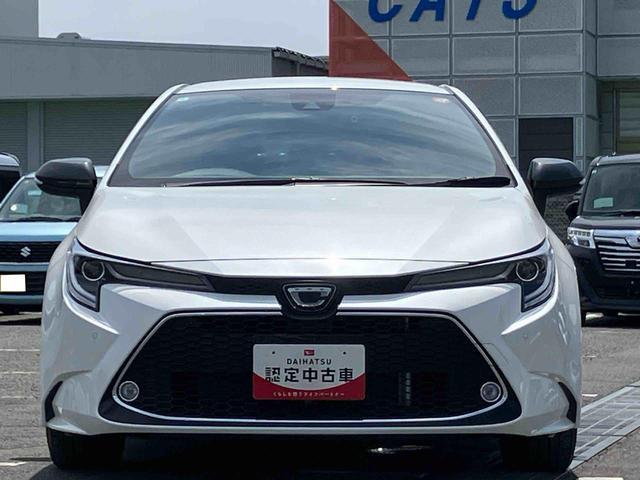 カローラダブルバイビーナビ／ＢＴ／ＣＤ／ＤＶＤ／バックカメラ／ステアリングスイッチ　前後ドラレコ　ＥＴＣ　１７インチアルミ　ＬＥＤヘッドライト＆フォグランプ　電動駐車ブレーキ　自動追従クルコン　衝突被害軽減ブレーキ（千葉県）の中古車