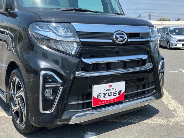 タントカスタムＲＳスタイルセレクションターボ　９型ナビ／ＢＴ／ＴＶ／ＤＩＳＣ／バックカメラ／ステアリングスイッチ　前後ドラレコ　ＥＴＣ　サイドガーニッシュ　両側パワスラ　ＬＥＤヘッド＆フォグ　シートヒーター　クルコン　衝突被害軽減ブレーキ（千葉県）の中古車