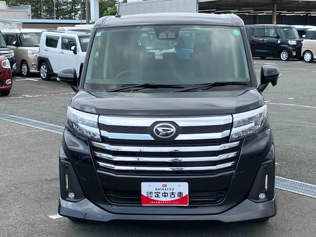 トールカスタムＧアダプティブクルーズコントロール　両側電動スライドドア　バックカメラ　アダプティブドライビングビーム　オートライト　ＬＥＤヘッドランプ＆フォグ　電動駐車ブレーキ　コーナーセンサー　革巻ステア＆シフト（千葉県）の中古車