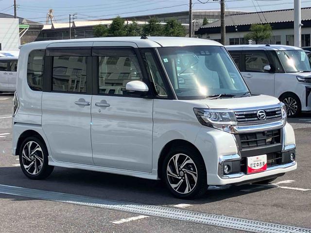 タントカスタムＲＳ　トップエディションＶＳ　ＳＡIIIターボ　ナビ／ＢＴ／ＴＶ／ＤＩＳＣ／全周囲カメラ／ステアスイッチ　前ドラレコ　フロントグリルイルミ　１５インチアルミ　両側パワスラ　ＬＥＤヘッド＆フォグ　運転席シートヒーター　衝突被害軽減ブレーキ（千葉県）の中古車