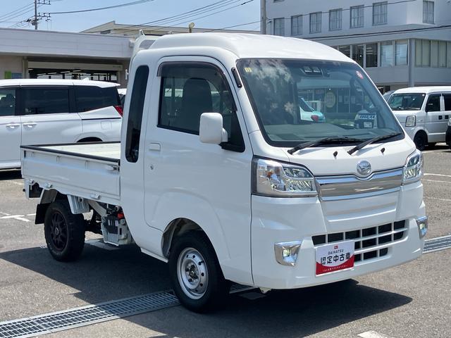 ハイゼットトラックジャンボＳＡIIIｔ４ＷＤ　ナビ・ＴＶ・ＢＴ・ＤＶＤ・ＵＳＢ　Ｂカメラ　ドラレコ　衝突被害軽減ブレーキ　ＬＥＤヘッドランプ　　トップシェイドガラス　サイドレバー式駐車ブレーキ　スモークガラス　パワーウィンドウ　社外アルミ（千葉県）の中古車