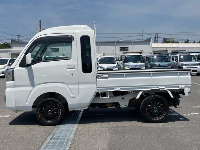 ハイゼットトラックジャンボＳＡIIIｔ４ＷＤ　ナビ・ＴＶ・ＢＴ・ＤＶＤ・ＵＳＢ　Ｂカメラ　ドラレコ　衝突被害軽減ブレーキ　ＬＥＤヘッドランプ　　トップシェイドガラス　サイドレバー式駐車ブレーキ　スモークガラス　パワーウィンドウ　社外アルミ（千葉県）の中古車