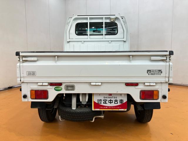 キャリイトラックＫＣエアコン・パワステ農繁仕様　４ＷＤ５速マニュアル　副変速機　デフロック　荷台ライト　テールゲートチェーン　スピーカー一体型ＡＭ／ＦＭラジオ　エアコン　パワーステアリング（千葉県）の中古車