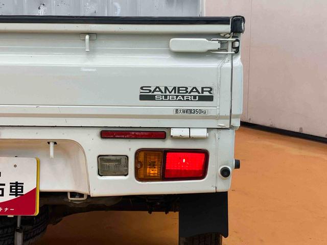 サンバートラックＴＢワンセグナビ　ＥＴＣ　社外１２インチアルミホイール　ゲートプロテクター　ガードフレームプロテクター　荷台マット　ワイドバイザー　ラバーマット　助手席シートバックポケット＋ショッピングフック（千葉県）の中古車
