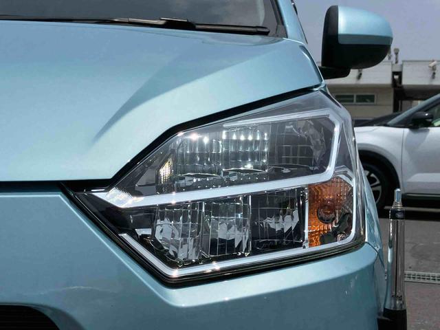 ミライースＸ　ＳＡIIIＣＤ・ＡＭ／ＦＭラジオ　衝突被害軽減ブレーキ　ＬＥＤヘッドランプ　オートライト＆オートハイビーム　電動格納ミラー　コーナーセンサー　サイドレバー式パーキングブレーキ　パワーウィンドウ　盗難防止アラーム（千葉県）の中古車