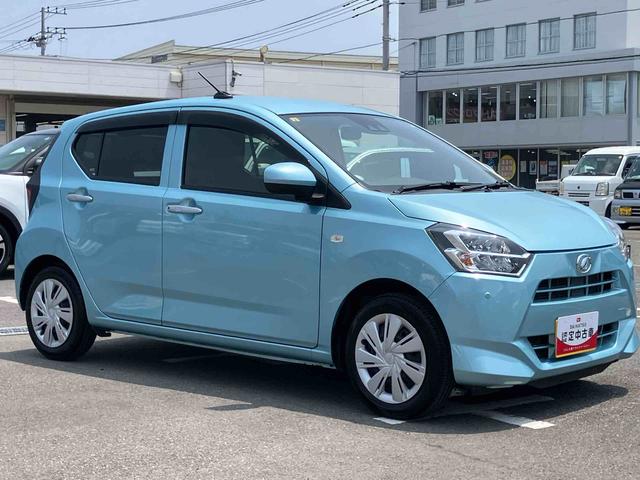 ミライースＸ　ＳＡIIIＣＤ・ＡＭ／ＦＭラジオ　衝突被害軽減ブレーキ　ＬＥＤヘッドランプ　オートライト＆オートハイビーム　電動格納ミラー　コーナーセンサー　サイドレバー式パーキングブレーキ　パワーウィンドウ　盗難防止アラーム（千葉県）の中古車