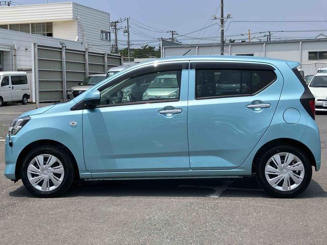 ミライースＸ　ＳＡIIIＣＤ・ＡＭ／ＦＭラジオ　衝突被害軽減ブレーキ　ＬＥＤヘッドランプ　オートライト＆オートハイビーム　電動格納ミラー　コーナーセンサー　サイドレバー式パーキングブレーキ　パワーウィンドウ　盗難防止アラーム（千葉県）の中古車