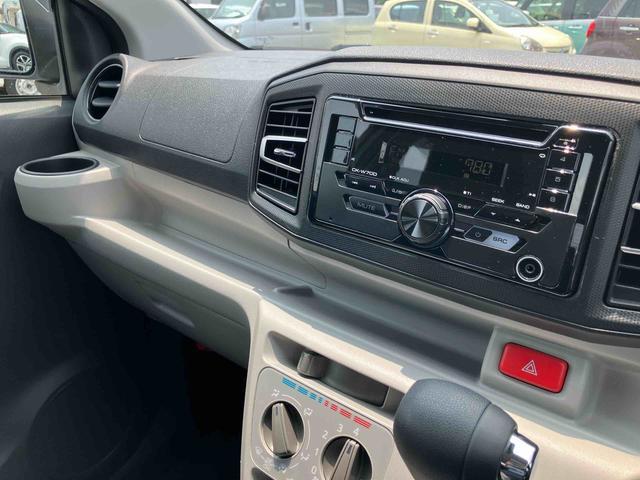 ミライースＸ　ＳＡIIIＣＤ・ＡＭ／ＦＭラジオ　衝突被害軽減ブレーキ　ＬＥＤヘッドランプ　オートライト＆オートハイビーム　電動格納ミラー　コーナーセンサー　サイドレバー式パーキングブレーキ　パワーウィンドウ　盗難防止アラーム（千葉県）の中古車
