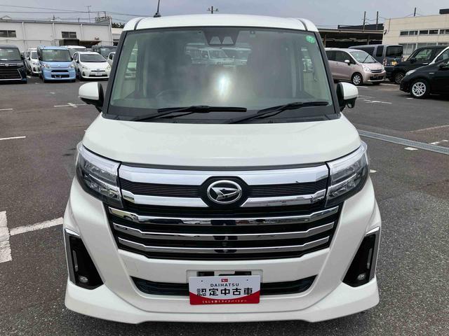 トールカスタムＧ９型ナビ・ＴＶ・ＤＶＤ・ＵＳＢ・ＢＴ　全周囲カメラ　ドラレコ　ＥＴＣ　クルーズコントロール　両側電動スライド　ＬＥＤヘッドランプ＆フォグ　オートライト＆オートハイビーム　コーナーセンサー　革巻ステア（千葉県）の中古車