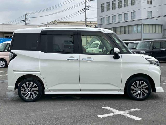 トールカスタムＧ９型ナビ・ＴＶ・ＤＶＤ・ＵＳＢ・ＢＴ　全周囲カメラ　ドラレコ　ＥＴＣ　クルーズコントロール　両側電動スライド　ＬＥＤヘッドランプ＆フォグ　オートライト＆オートハイビーム　コーナーセンサー　革巻ステア（千葉県）の中古車
