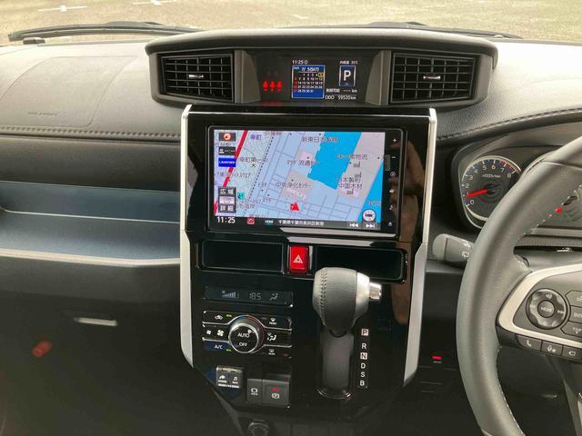 トールカスタムＧ９型ナビ・ＴＶ・ＤＶＤ・ＵＳＢ・ＢＴ　全周囲カメラ　ドラレコ　ＥＴＣ　クルーズコントロール　両側電動スライド　ＬＥＤヘッドランプ＆フォグ　オートライト＆オートハイビーム　コーナーセンサー　革巻ステア（千葉県）の中古車