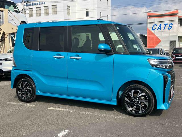 タントカスタムＸバックカメラ　両側電動スライドドア　１４インチアルミ　ＬＥＤヘッド＆フォグランプ　シートヒーター　電動駐車ブレーキ　オートライト　上下２段調節式デッキボード　コーナーセンサー　衝突被害軽減ブレーキ（千葉県）の中古車