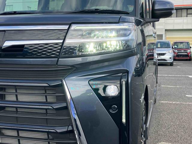 タントカスタムＲＳターボエンジン　１５インチアルミ　バックカメラ　両側電動スライドドア　シートヒーター　電動駐車ブレーキ　ＬＥＤライト＆フォグ　上下２段調節式デッキボード　コーナーセンサー　衝突被害軽減ブレーキ（千葉県）の中古車