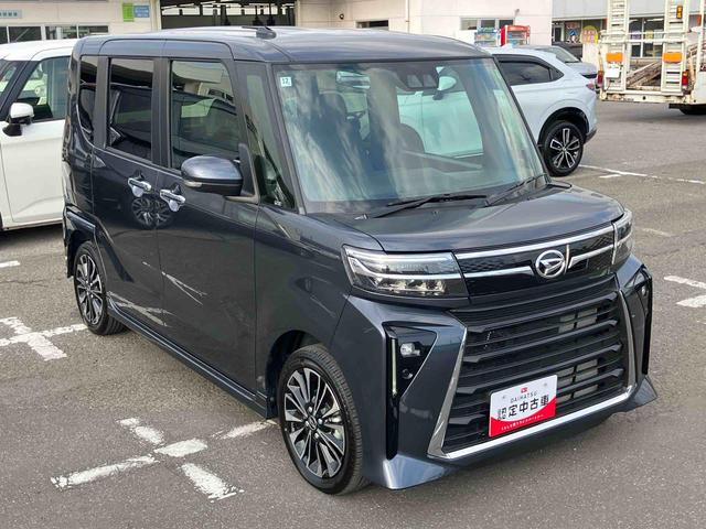 タントカスタムＲＳターボエンジン　１５インチアルミ　バックカメラ　両側電動スライドドア　シートヒーター　電動駐車ブレーキ　ＬＥＤライト＆フォグ　上下２段調節式デッキボード　コーナーセンサー　衝突被害軽減ブレーキ（千葉県）の中古車