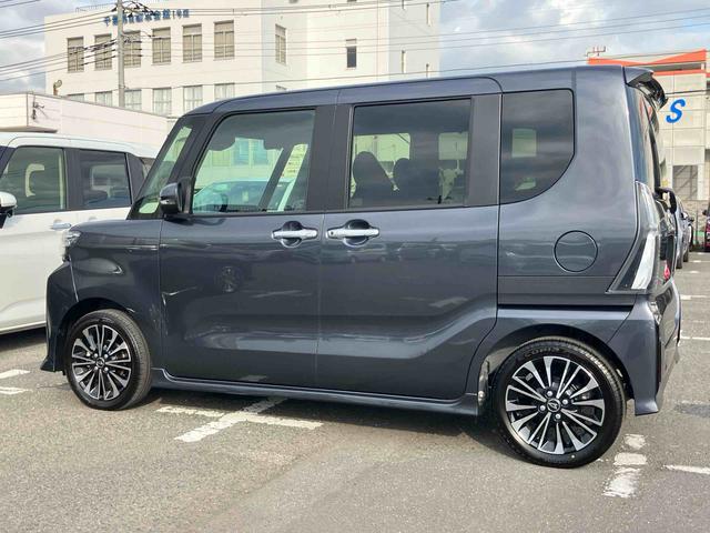 タントカスタムＲＳターボエンジン　１５インチアルミ　バックカメラ　両側電動スライドドア　シートヒーター　電動駐車ブレーキ　ＬＥＤライト＆フォグ　上下２段調節式デッキボード　コーナーセンサー　衝突被害軽減ブレーキ（千葉県）の中古車