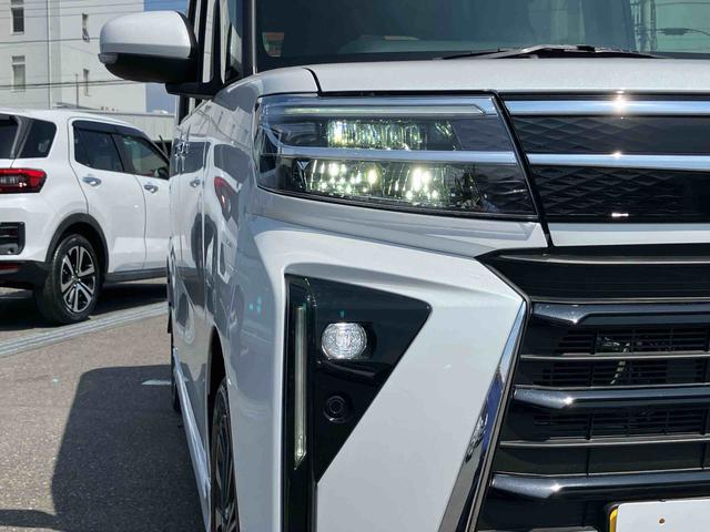 タントカスタムＲＳターボエンジン　１５インチアルミ　バックカメラ　両側電動スライドドア　シートヒーター　電動駐車ブレーキ　ＬＥＤライト＆フォグ　上下２段調節式デッキボード　コーナーセンサー　衝突被害軽減ブレーキ（千葉県）の中古車