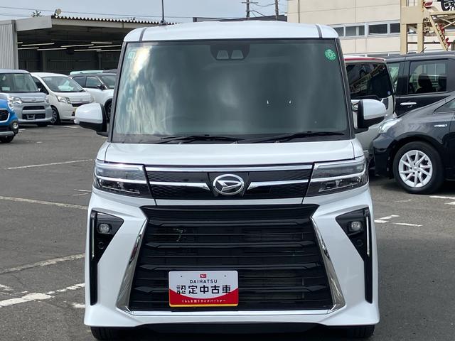 タントカスタムＲＳターボ　アダプティブドライビングビーム　ＬＥＤヘッドライト＆フォグランプ　オートライト　Ｂカメラ　両側電動スライドドア　シートヒーター　コ−ナ−センサー　電動駐車ブレーキ　アルミホイール　キーフリー（千葉県）の中古車