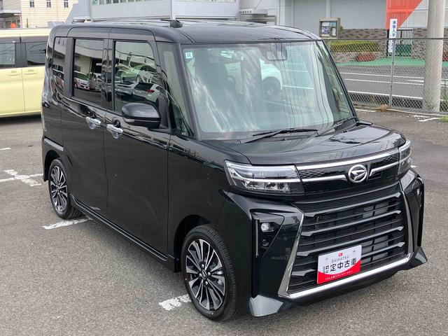タントカスタムＲＳターボエンジン　１５インチアルミ　バックカメラ　両側電動スライドドア　シートヒーター　電動駐車ブレーキ　ＬＥＤライト＆フォグ　上下２段調節式デッキボード　コーナーセンサー　衝突被害軽減ブレーキ（千葉県）の中古車