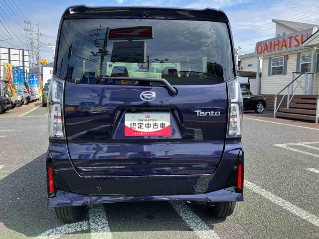 タントカスタムＲＳターボー／オートエアコン／左右シートヒーター／バックカメラ／左右タイマー機能付きパワースライドドア／キーフリーシステム／アイドリングストップ／ＬＥＤヘッドライト／スマートアシスト／ラバーマット（千葉県）の中古車
