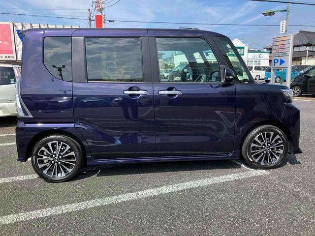 タントカスタムＲＳターボー／オートエアコン／左右シートヒーター／バックカメラ／左右タイマー機能付きパワースライドドア／キーフリーシステム／アイドリングストップ／ＬＥＤヘッドライト／スマートアシスト／ラバーマット（千葉県）の中古車