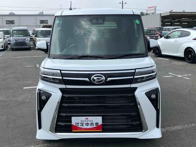 タントカスタムＲＳターボ　アダプティブドライビングビーム　ＬＥＤヘッドライト＆フォグランプ　オートライト　バックカメラ　両側電動スライドドア　シートヒーター　前後コ−ナ−センサー　電動パーキングブレーキ　アルミホイール（千葉県）の中古車